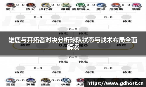 雄鹿与开拓者对决分析球队状态与战术布局全面解读